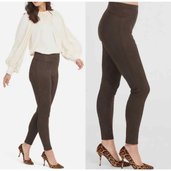 SPANX Pants - SPANX Faux Suede Leggings